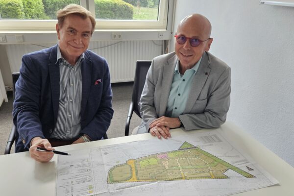 Heinrich-Pesch-Siedlung GmbH Geschäftsführer Ernst Merkel Horst Schröder